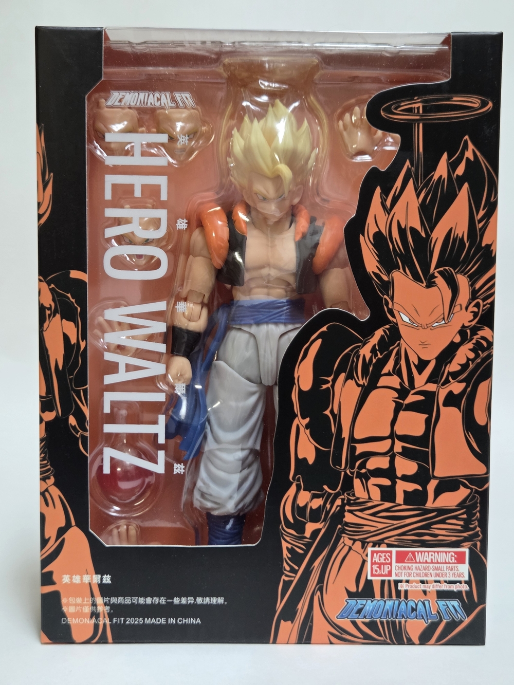 Demoniacal Fit Hero Waltz Gogeta 1/12 Scale Action Figure